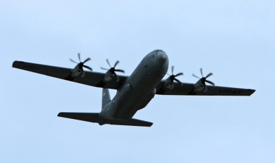 Lockheed-Martin C-130J "Super Hercules" der USAFE, RS in Ramstein (ETAR) Deutschland